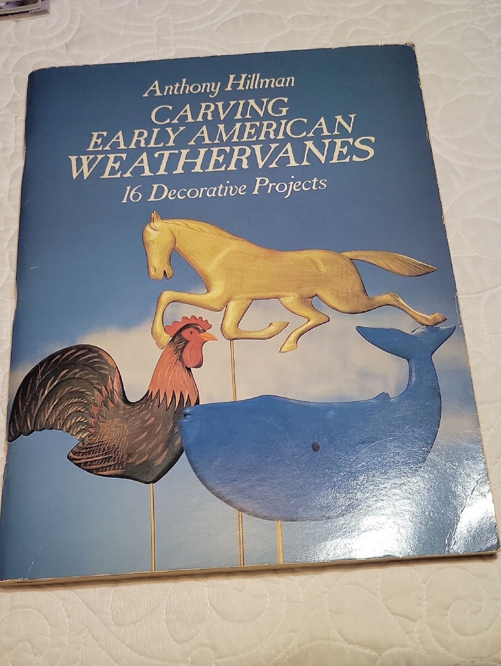 Yellow Horse Weathervane Decorative Project Book